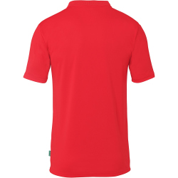 Kempa Poly Poloshirt rot S