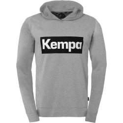 Kempa Promo Hoodie Kinder dark grau melange 116
