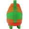 JAKO Dreamflow Sock AG Fußballschuhe Kinder 214 - neongrün/neonorange/limetta 32