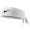 NIKE Tennis Premier HEAD Tie Stirnband 101 white/black