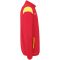 uhlsport Squad 27 Classic Trainingsjacke Kinder rot/limonengelb 116