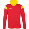 uhlsport Squad 27 Track Trainingsjacke mit Kapuze Herren rot/limonengelb S