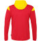 uhlsport Squad 27 Track Trainingsjacke mit Kapuze Herren rot/limonengelb S