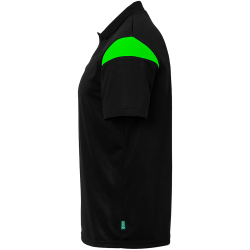 uhlsport Squad 27 Poloshirt Kinder schwarz/fluo grün 128