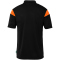 uhlsport Squad 27 Poloshirt Kinder schwarz/fluo orange 128