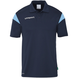 uhlsport Squad 27 Poloshirt Kinder marine/skyblau 128