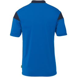 uhlsport Squad 27 Poloshirt Kinder azurblau/marine 128