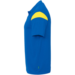 uhlsport Squad 27 Poloshirt Kinder azurblau/limonengelb 128