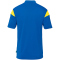 uhlsport Squad 27 Poloshirt Kinder azurblau/limonengelb 128