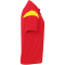uhlsport Squad 27 Poloshirt Kinder rot/limonengelb 128