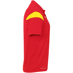 uhlsport Squad 27 Poloshirt Herren rot/limonengelb S