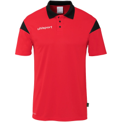uhlsport Squad 27 Poloshirt Kinder rot/schwarz 128