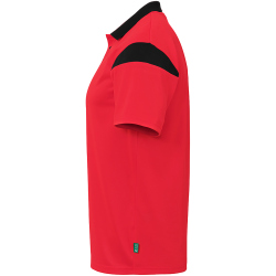 uhlsport Squad 27 Poloshirt Kinder rot/schwarz 128