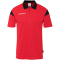 uhlsport Squad 27 Poloshirt Kinder rot/schwarz 128