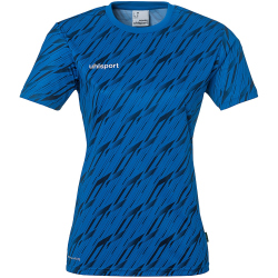 uhlsport Progressive 28 Trainingsshirt Damen azurblau XS