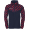 uhlsport Progressive 28 Multi Kapuzenjacke Kinder marine/rot 116