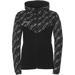 uhlsport Progressive 28 Multi Kapuzenjacke Damen schwarz XS