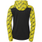 uhlsport Progressive 28 Multi Kapuzenjacke Damen schwarz/limonengelb XS