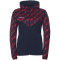 uhlsport Progressive 28 Multi Kapuzenjacke Damen marine/rot XS