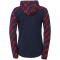 uhlsport Progressive 28 Multi Kapuzenjacke Damen marine/rot XS