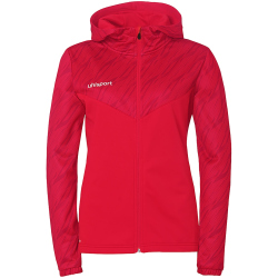 uhlsport Progressive 28 Multi Kapuzenjacke Damen rot XS
