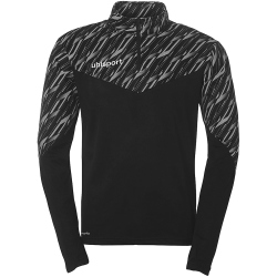 uhlsport Progressive 28 1/4-Zip Sweatshirt Kinder schwarz...