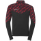 uhlsport Progressive 28 1/4-Zip Sweatshirt Herren schwarz/rot S