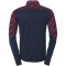 uhlsport Progressive 28 1/4-Zip Sweatshirt Herren marine/rot S