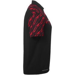 uhlsport Progressive 28 Poloshirt Kinder schwarz/rot 128