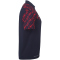 uhlsport Progressive 28 Poloshirt Kinder marine/rot 128