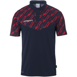 uhlsport Progressive 28 Poloshirt Herren marine/rot S