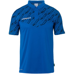 uhlsport Progressive 28 Poloshirt Herren azurblau S