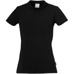 uhlsport Essential Poloshirt Damen schwarz XS