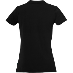 uhlsport Essential Poloshirt Damen schwarz XS