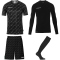uhlsport Progressive Torwart-Set Herren schwarz S