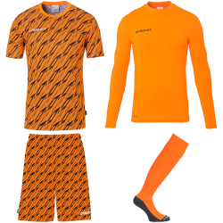 uhlsport Progressive Torwart-Set Herren fluo...