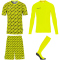 uhlsport Progressive Torwart-Set Kinder fluo gelb/schwarz 128