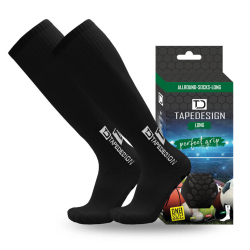 TAPEDESIGN Allround Socks lange Antirutschsocken schwarz