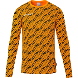uhlsport Progressive Torwarttrikot Herren fluo orange/schwarz XL