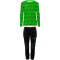 uhlsport Progressive Torwart-Set (Torwarttrikot + Torwarthose) Kinder fluo grün/schwarz 116
