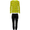 uhlsport Progressive Torwart-Set (Torwarttrikot + Torwarthose) Kinder fluo gelb/schwarz 116