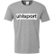 uhlsport Essential Promo T-Shirt Kinder dark grau melange 116