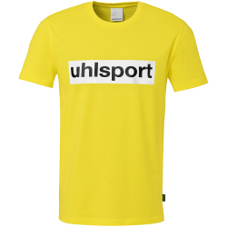 uhlsport Essential Promo T-Shirt Kinder limonengelb 116