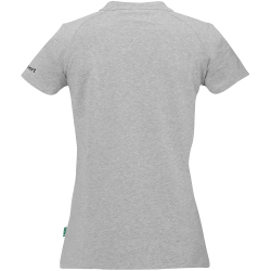uhlsport ID T-Shirt Damen dark grau melange XS