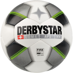 DERBYSTAR Comet APS Fußball weiß schwarz...