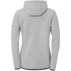 uhlsport ID Kapuzenjacke Damen dark grau melange XS