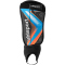 uhlsport Flex Plate Schienbeinschoner schwarz/fluo orange/cyan XXS