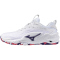 Mizuno Wave Stealth Neo 2 Handballschuhe Damen 20 - white/violet indigo/camellia rose 38