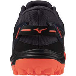 Mizuno Wave Lynx 2 Feldhockeyschuhe 06 - black/neon flame/peacock blue 38.5