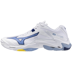 Mizuno Wave Lightning Z8 Volleyballschuhe 97 - white/bellwether blue/bel air blue 48.5